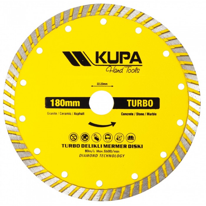 Kupa Turbo Elmas Testere 115 mm KUP7010