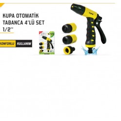 KUP8500 Kupa Otomatik Tabanca 4’Lü Set 1/2’’