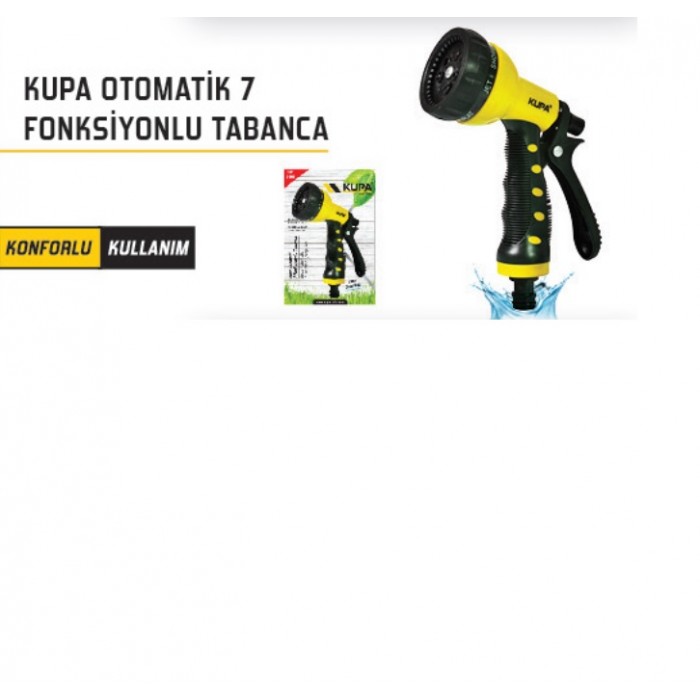 KUP8506 Kupa Otomatik 7 Fonksiyonlu Tabanca