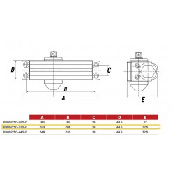 Kale Kapı Hidroliği Kapı İtme Yayı No:4 60-85 KG ‎KD002/50-440