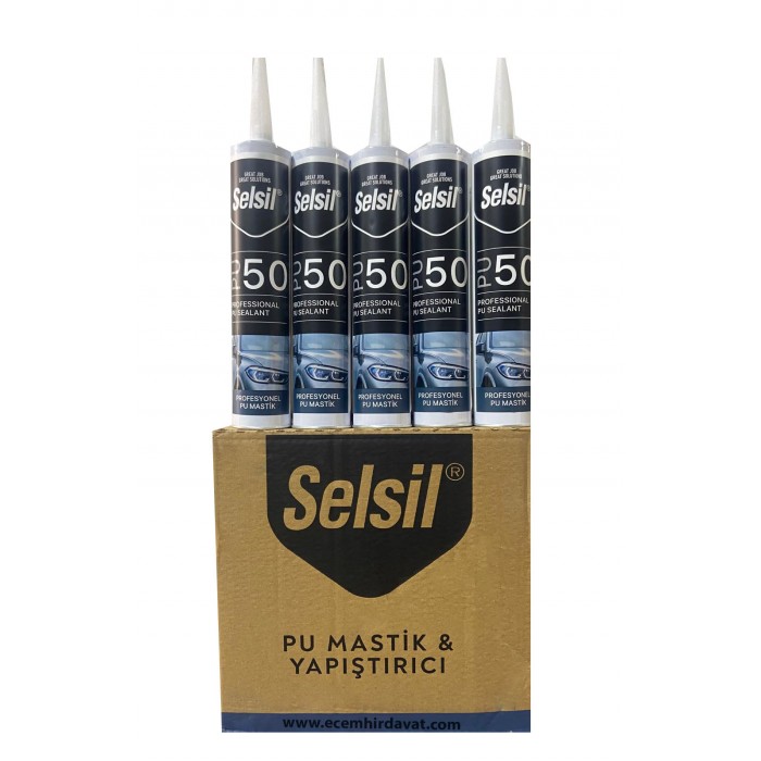 Selsil PU 50 Pro Otomastik Yapıştırıcı  280 ml (25 Adet)