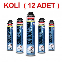 Soudal Foam Pu Köpük 600 Gr (Koli 12'li)