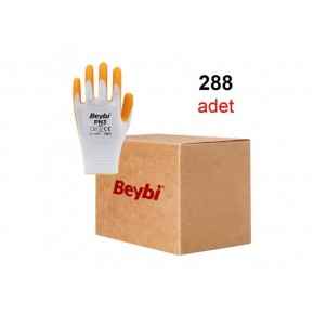 Beybi Pn3 Sarı Nitril Eldiven (Koli)