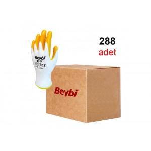 Beybi Pn5 Sarı Nitril Eldiven (Koli)