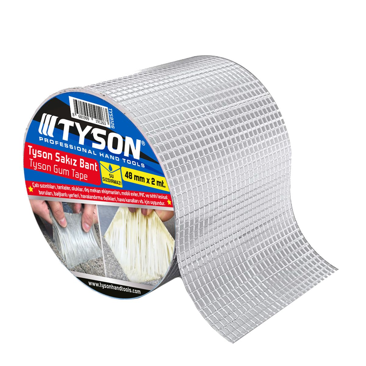 Tyson sakız bant 96mmx2mt
